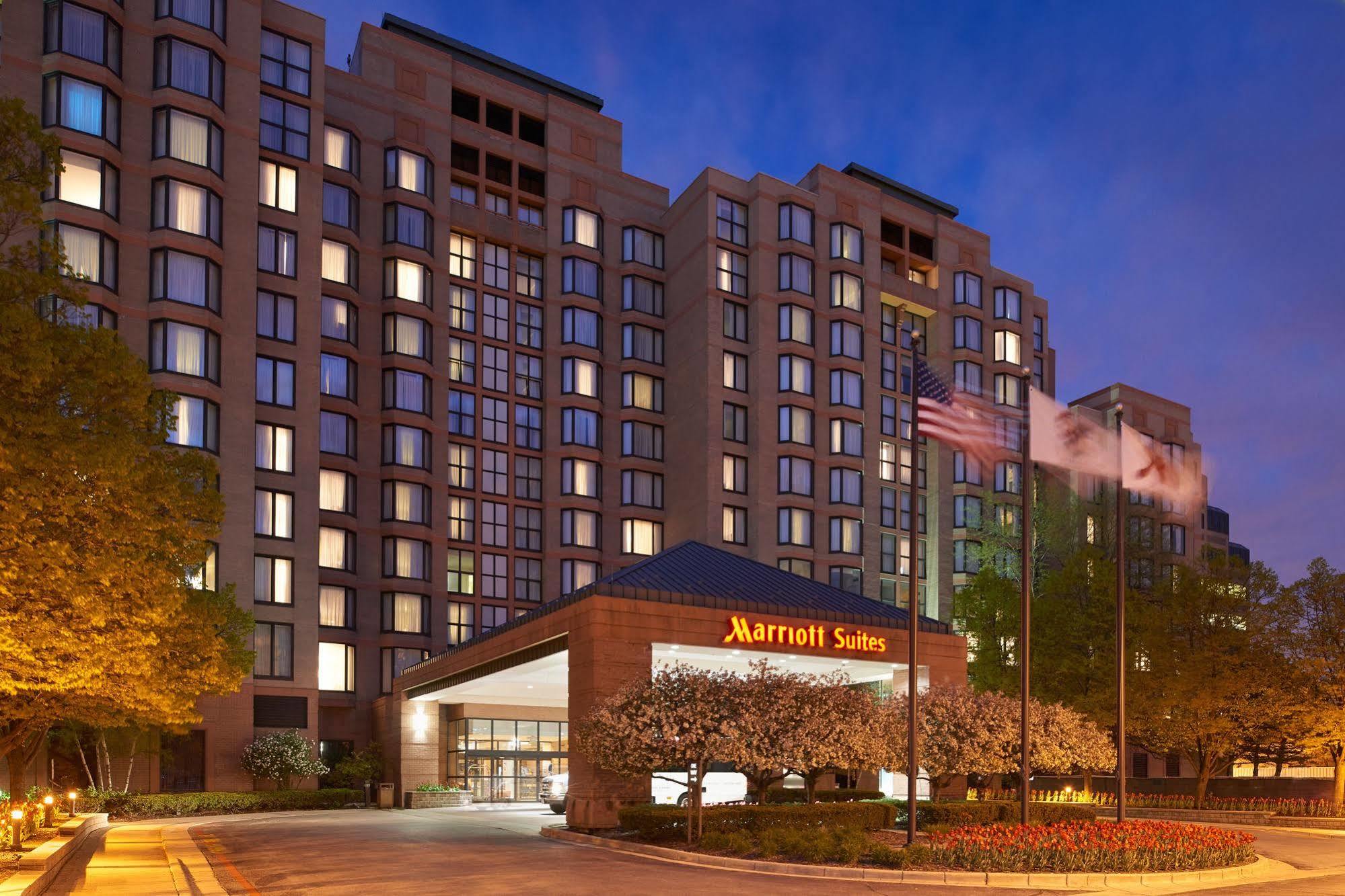 Chicago Marriott Suites O'Hare Rosemont Exterior foto